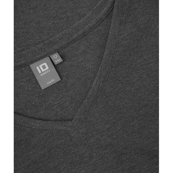 ID T-shirt dam, Antracit Grey Melerad, large image number 3