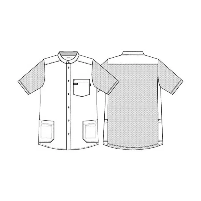 Kentaur kortärmad pique skjorta, Mörkblå, large image number 3