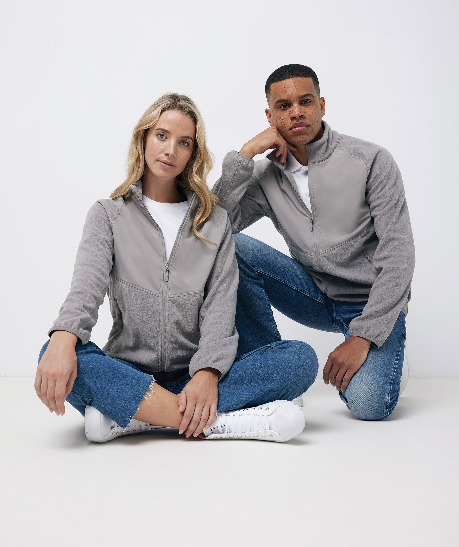 Iqoniq Talung fleecetr&oslash;je, Storm Grey, large image number 9