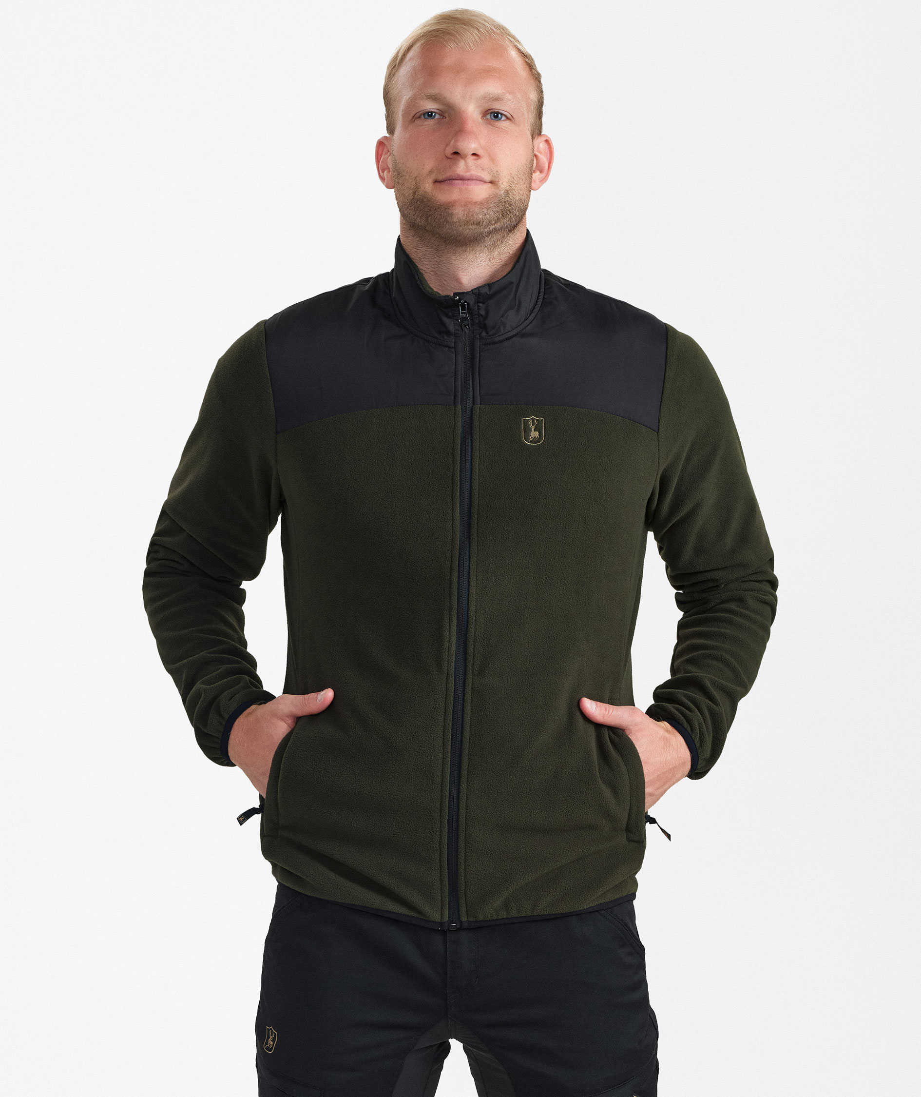 Deerhunter Northward fleece sweater, Rifle Green, large image number 3