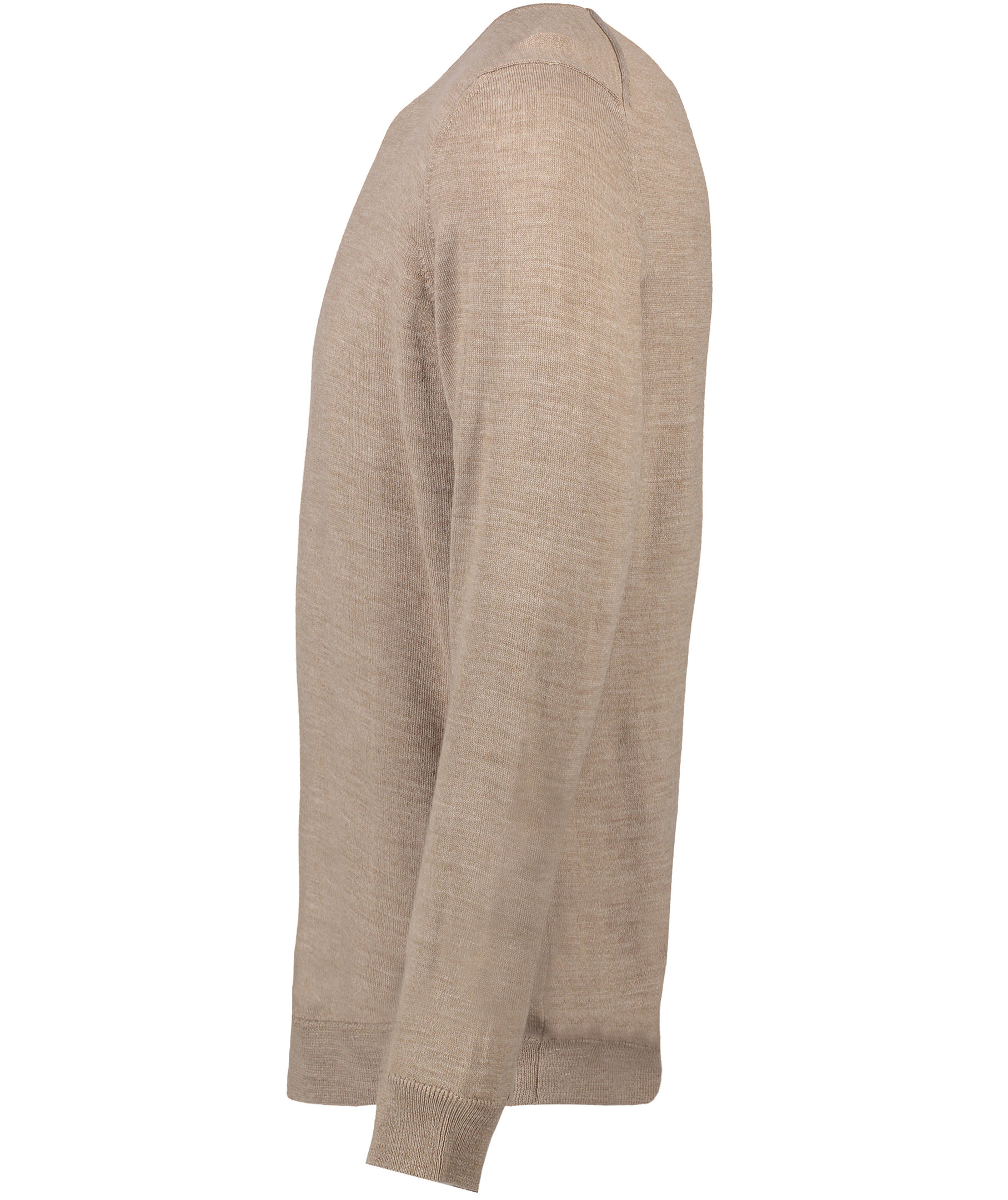 Seven Seas knitted pullover with merino wool, Sand melange, large image number 6