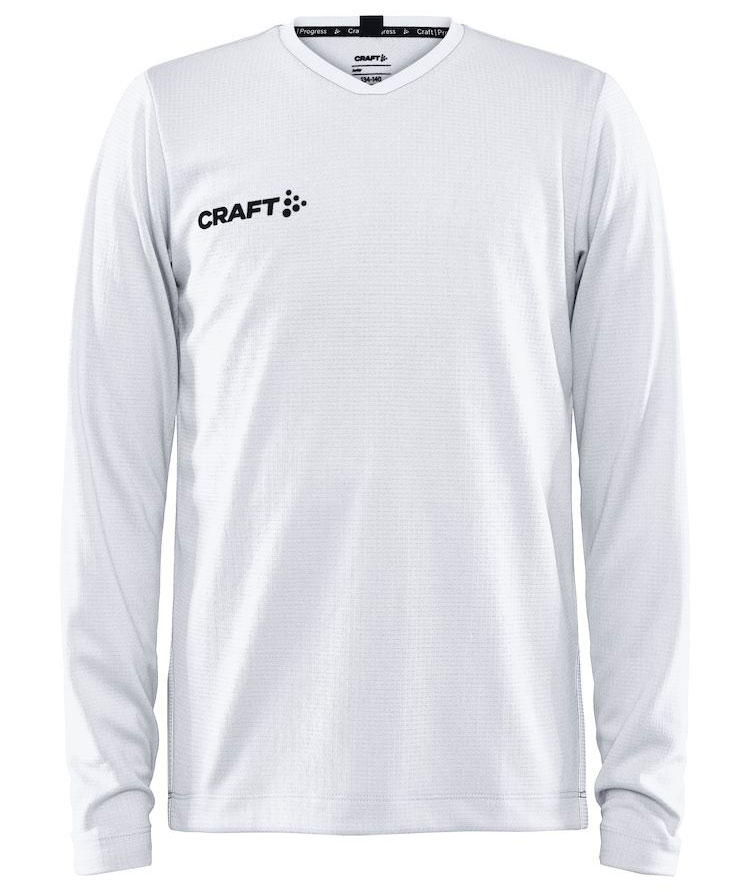 Craft Progress Basket shirt for kids, White, White, swatch