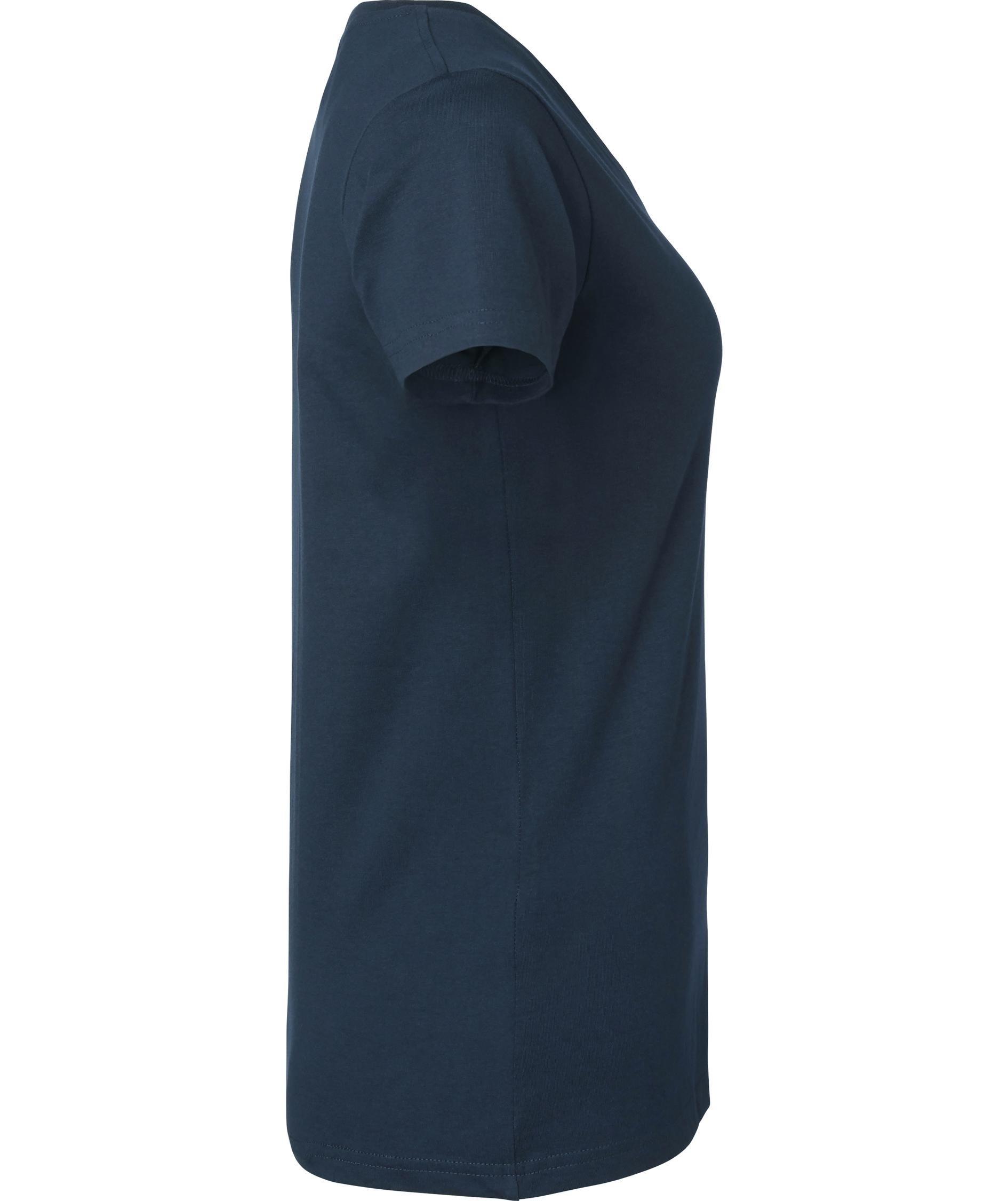 Top Swede dame T-shirt 202, Navy, large image number 2