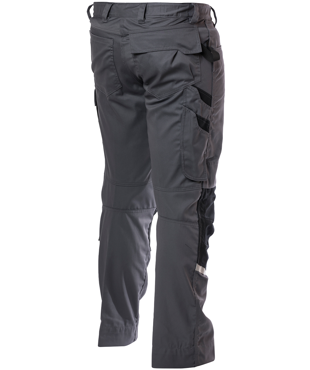 Viking Rubber Evobase work trousers, Dark Grey/Black, large image number 1