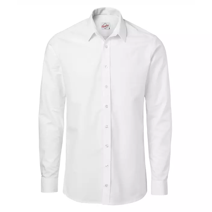 Segers modern fit shirt, White, large image number 0