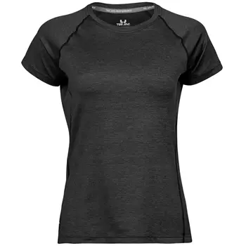 Tee Jays CoolDry women's T-shirt, Black Melange