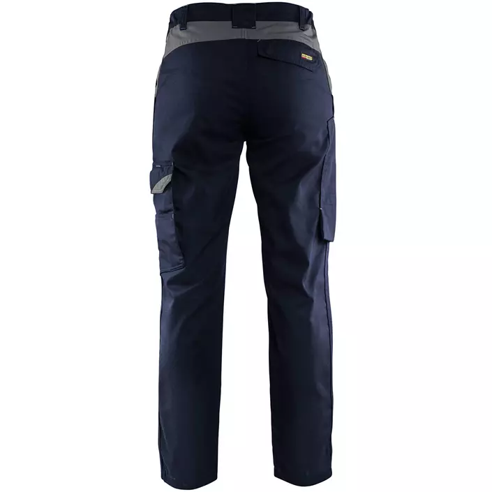 Blåkläder women's service trousers, Marine Blue/Grey, large image number 2