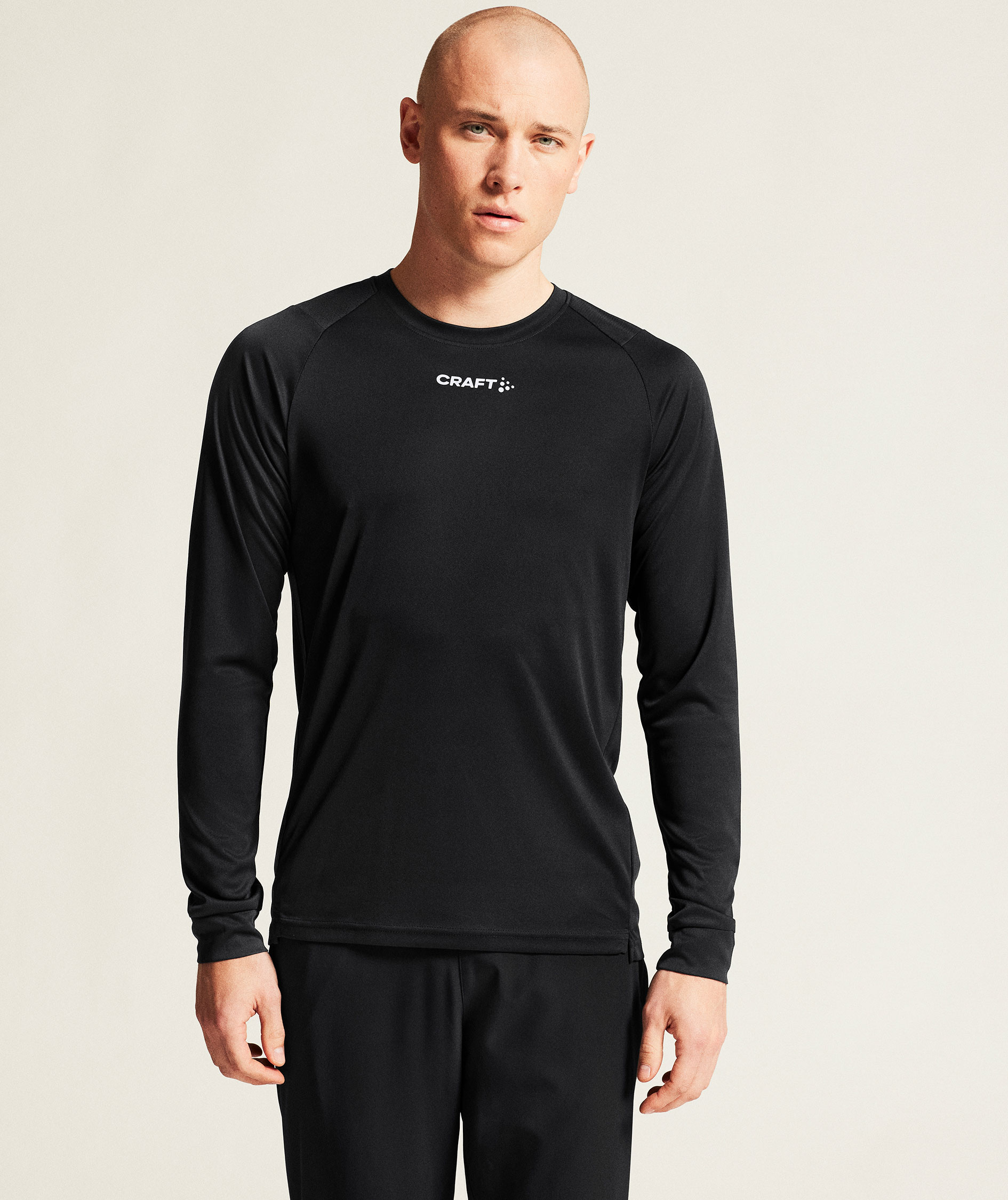 Craft Rush 2.0 long-sleeved T-shirt, Black