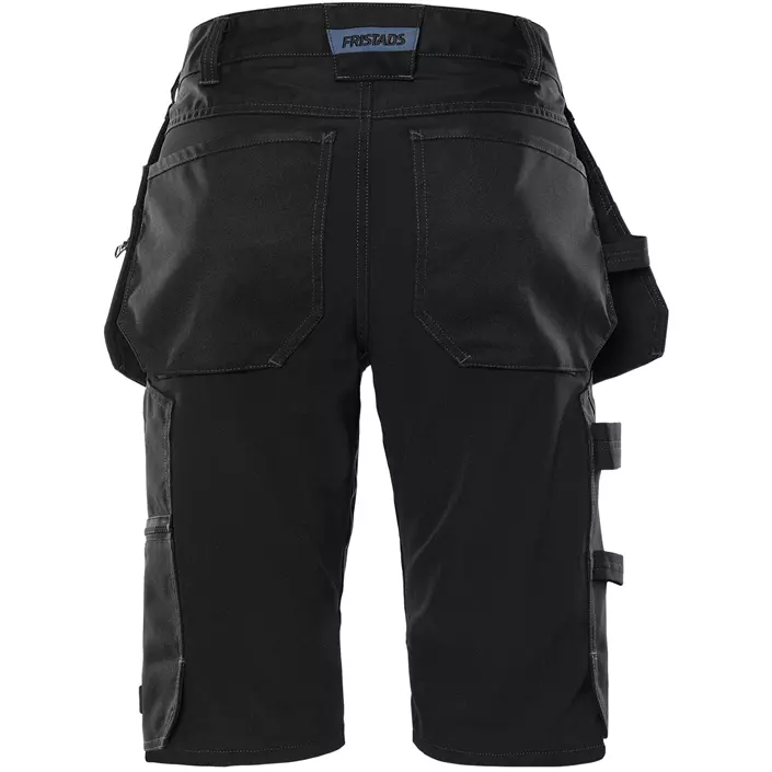 Fristads women's craftsman shorts 2904 GWM, Black, large image number 2