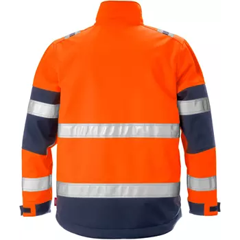 Kansas Gen Y softshell jacket, Hi-vis Orange/Marine