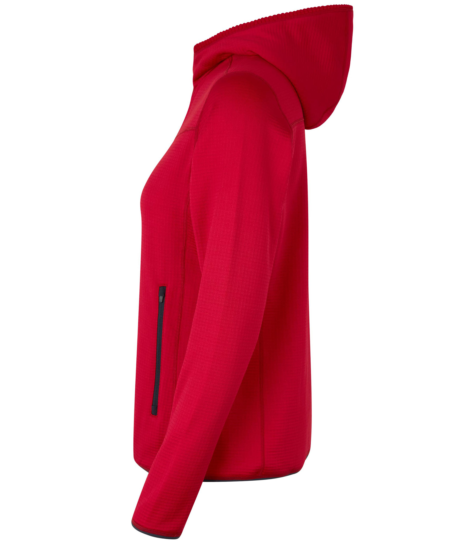 ID Stretch Komfort women's fleece sweater, Red, large image number 3