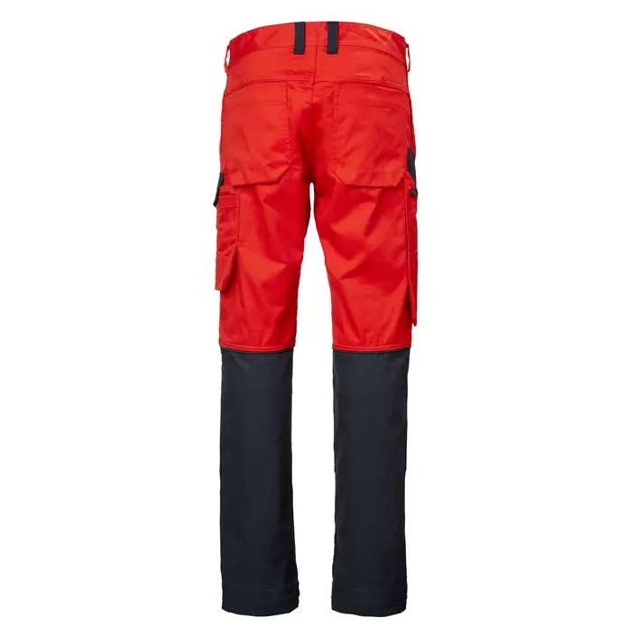 Helly Hansen Manchester work trousers, Alert red/ebony, large image number 2