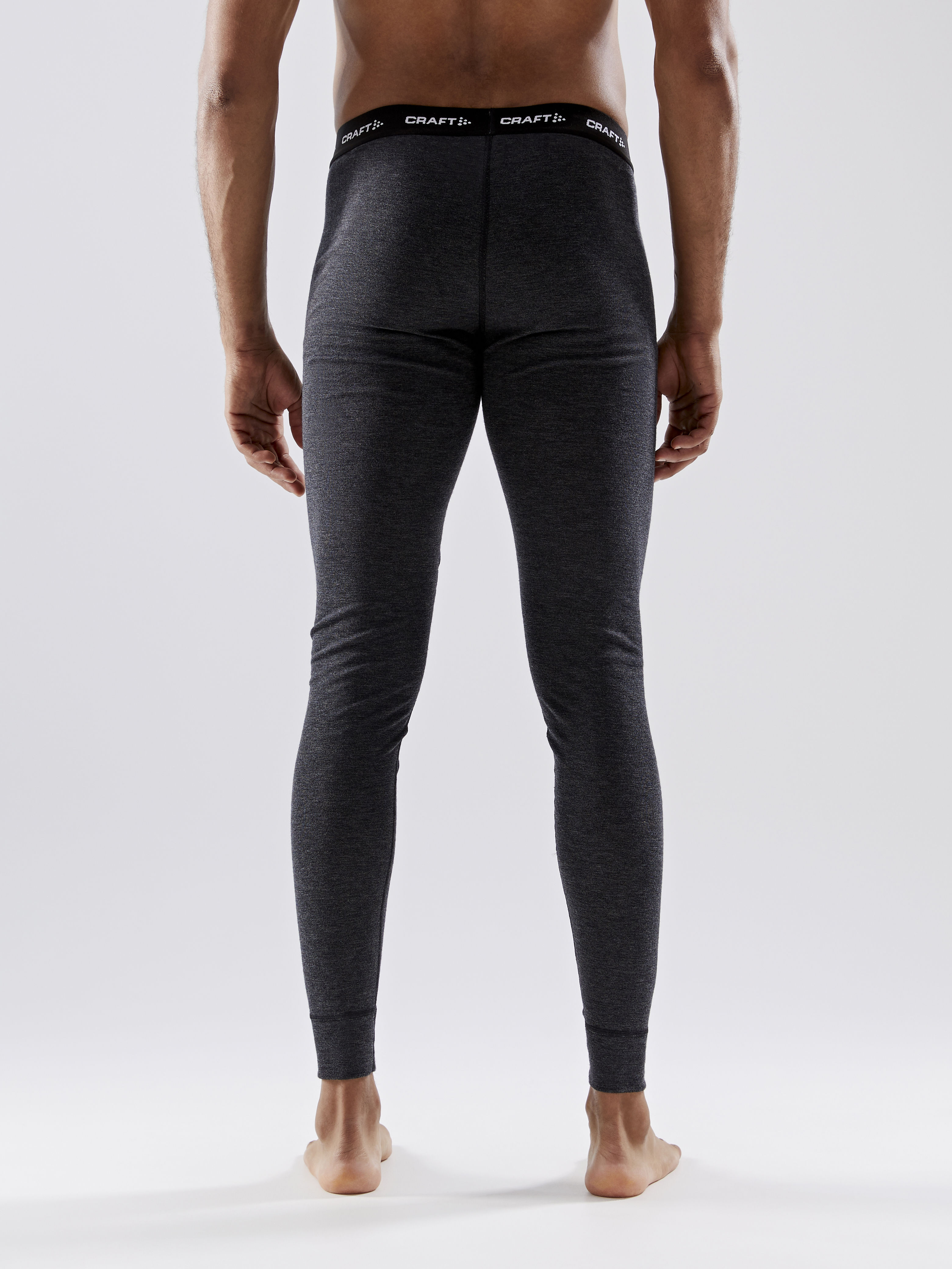 Craft Core baselayer set with merinowool, Black Melange, large image number 7