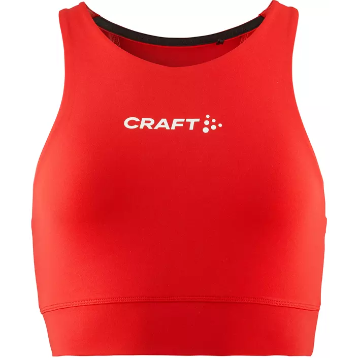 Craft Rush 2.0 Damen sport BH, Bright red, large image number 0