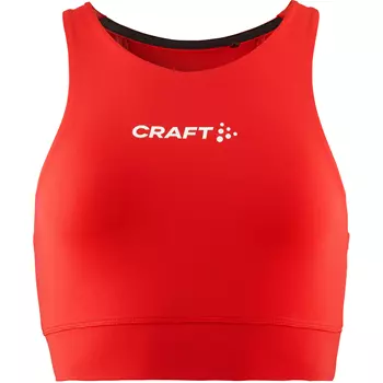 Craft Rush 2.0 dame sports BH, Bright red