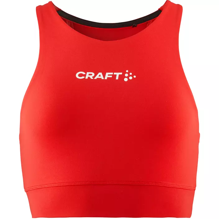 Craft Rush 2.0 dame sports BH, Bright red, large image number 0