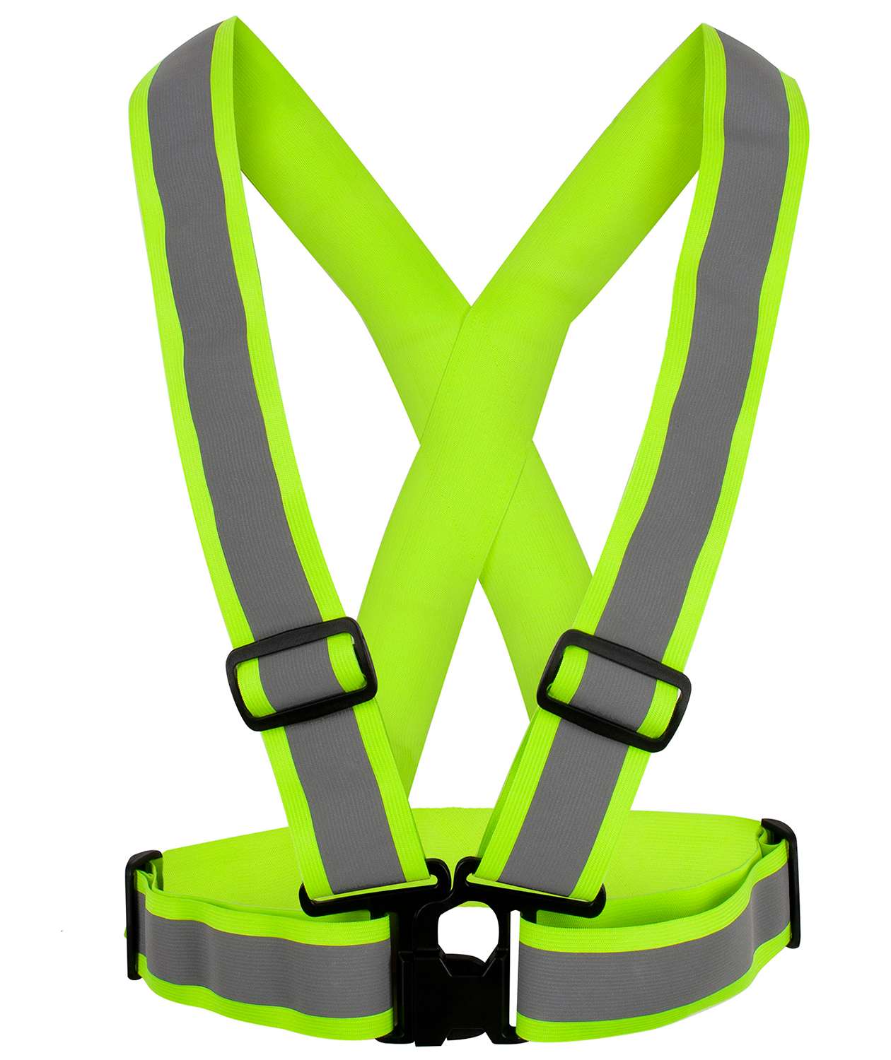 YOU Motala reflective strap vest, Safety yellow
