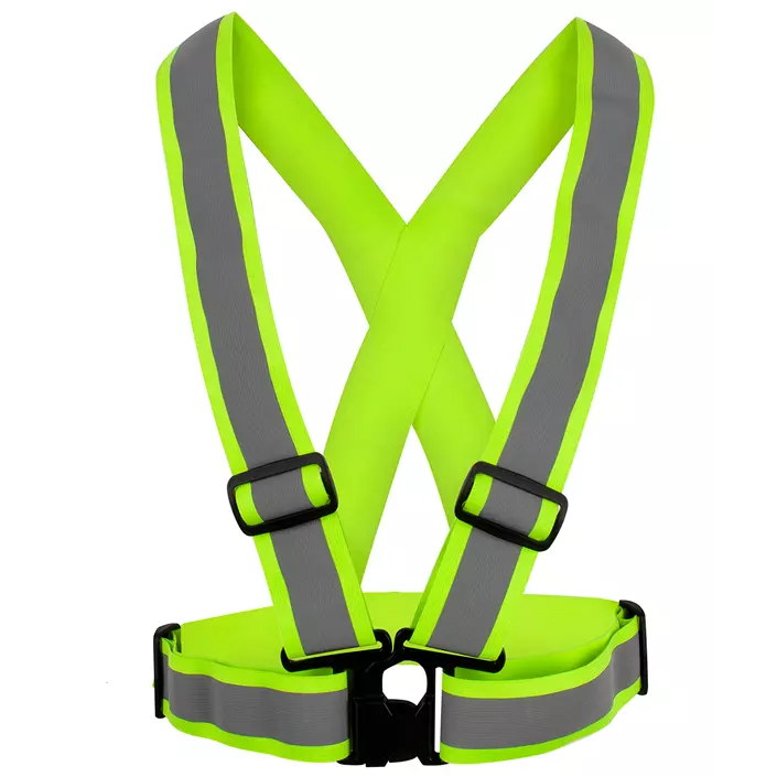 YOU Motala reflective strap vest, Safety yellow, Safety yellow, large image number 0