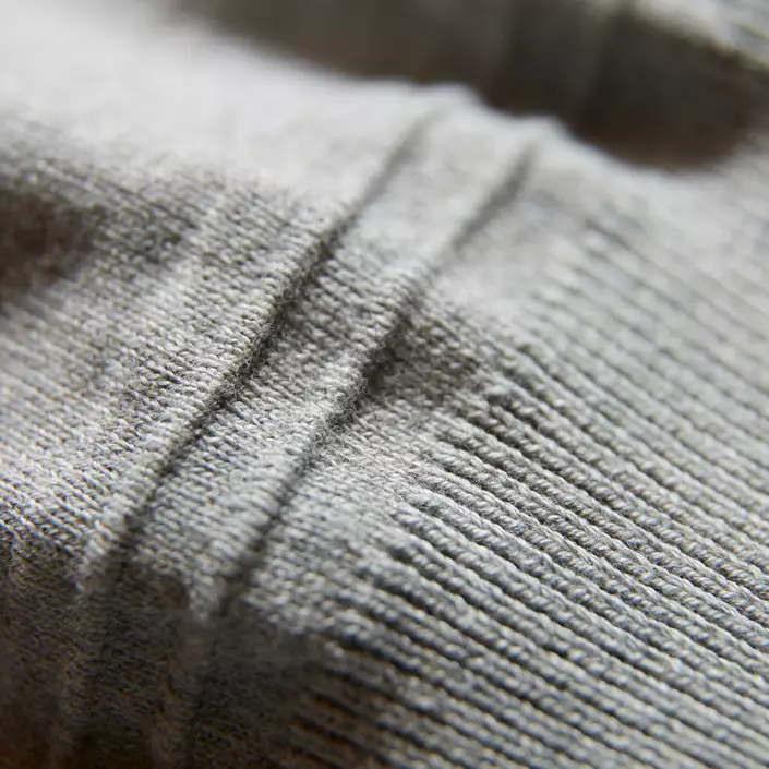 Bison stickad tröja, Grey Mel, large image number 2