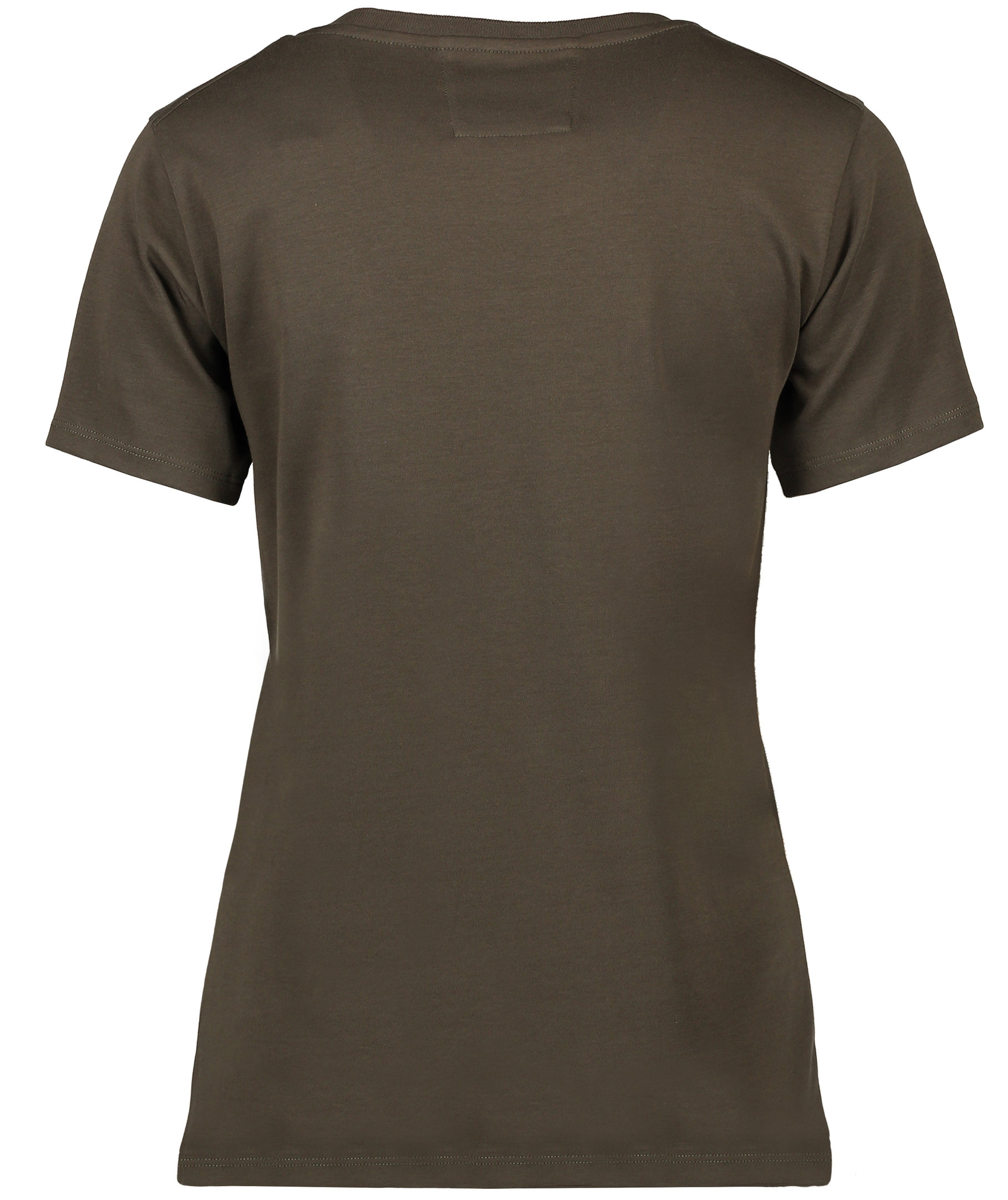 Seven Seas T-shirt med rund hals dam, Olive