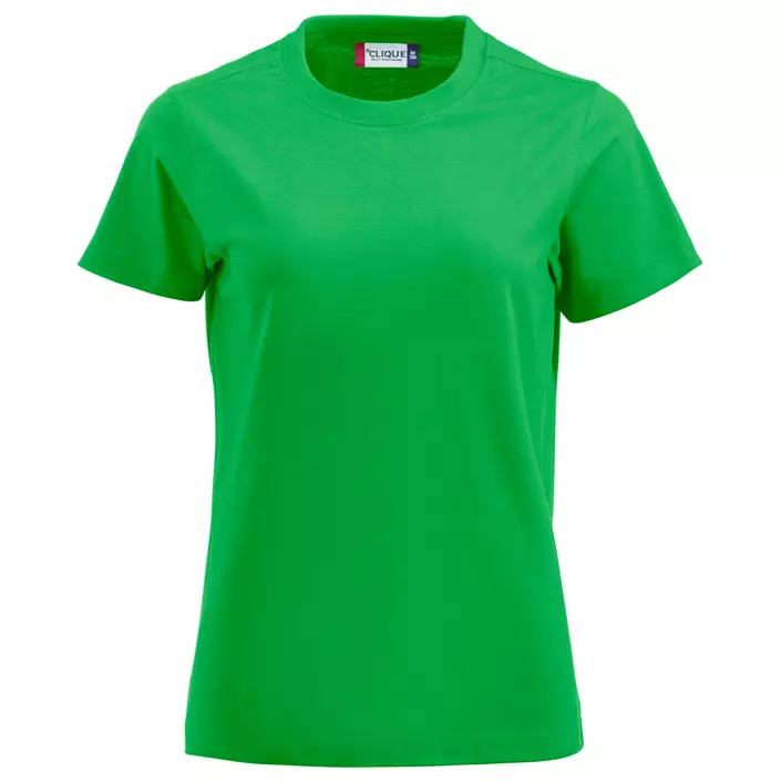 Clique Premium dame T-skjorte, Eplegrønn, large image number 0