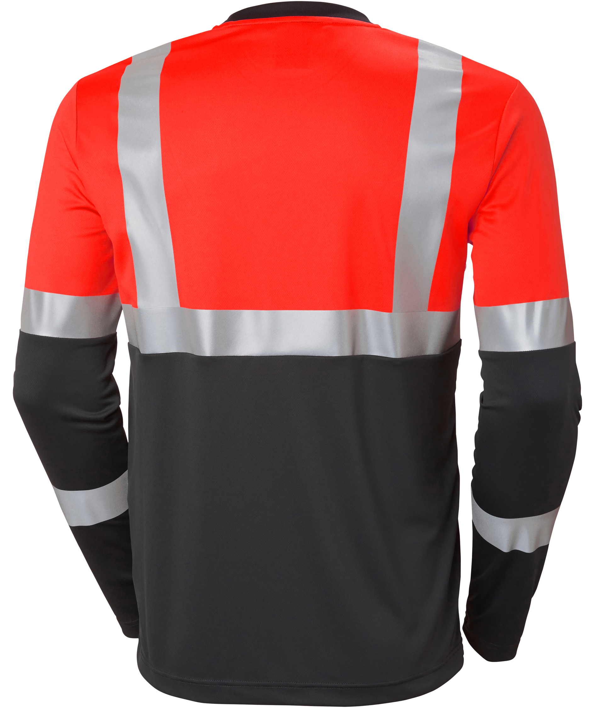 Helly Hansen Addvis long-sleeved T-shirt, Hi-Vis Red/Ebony, large image number 2