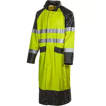 L.Brador rain coat 914PU, Hi-vis Yellow/Black