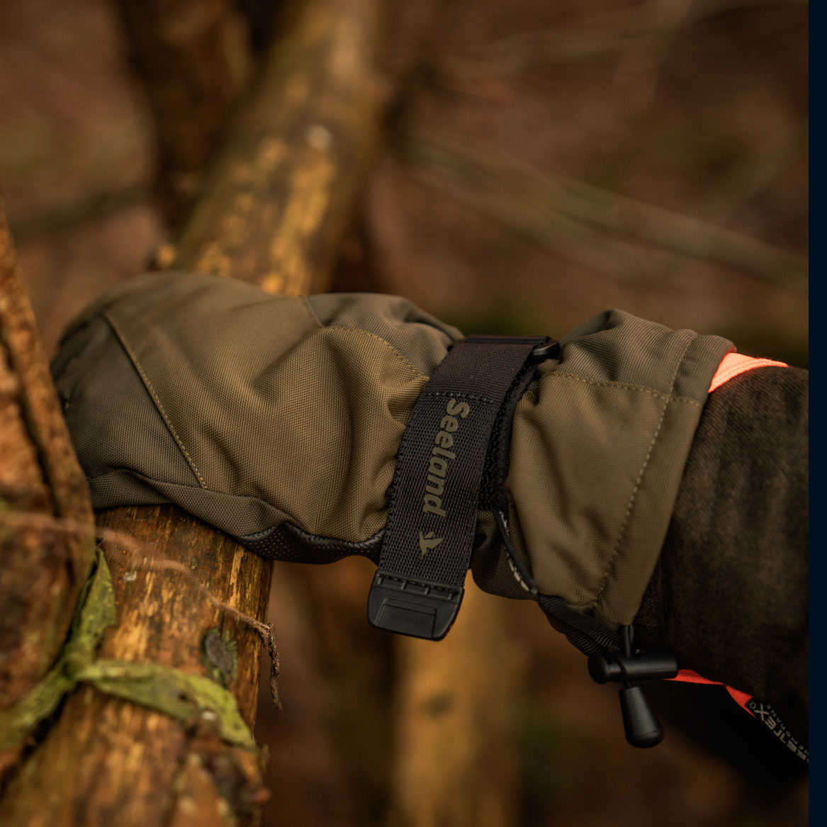 Seeland Trigger Fold-Back gloves, Pine green, large image number 3