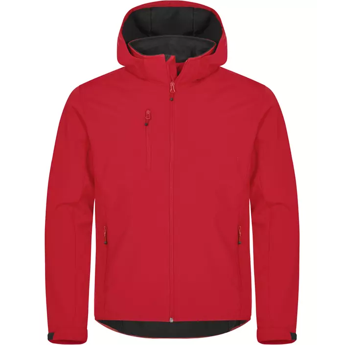 Clique Classic softshell jacket, Red, large image number 0