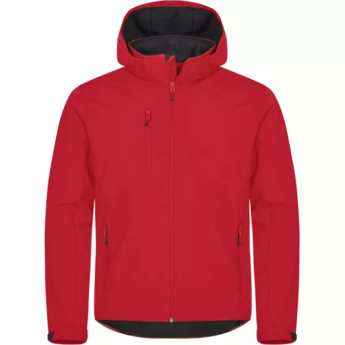 Clique Classic softshell jacket, Red, large image number 0