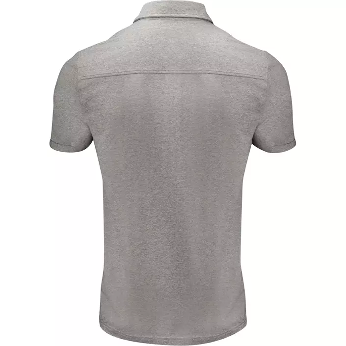 J. Harvest Sportswear American pikétröja, Grey melange, large image number 2