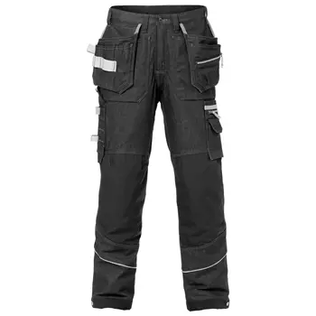 Fristads Gen Y denim craftsman trousers 2131 full stretch, Black