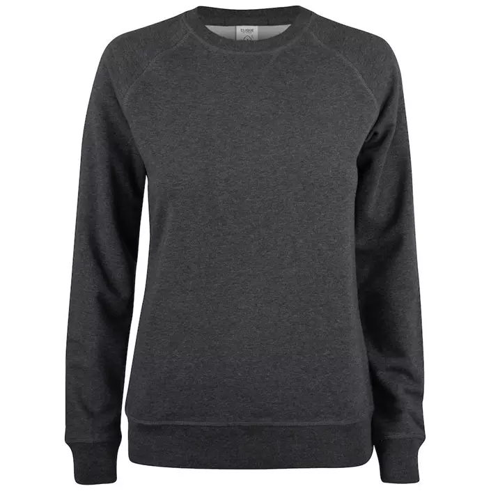 Clique Premium OC dame sweatshirt, Antrasittgrå, large image number 0