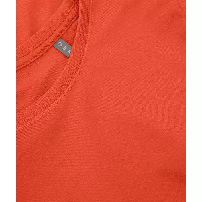 ID organic women's T-shirt, Coral, large image number 3