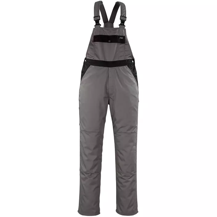 MacMichael Paraguay work bib and brace trousers, Antracit Grey/Black, large image number 0
