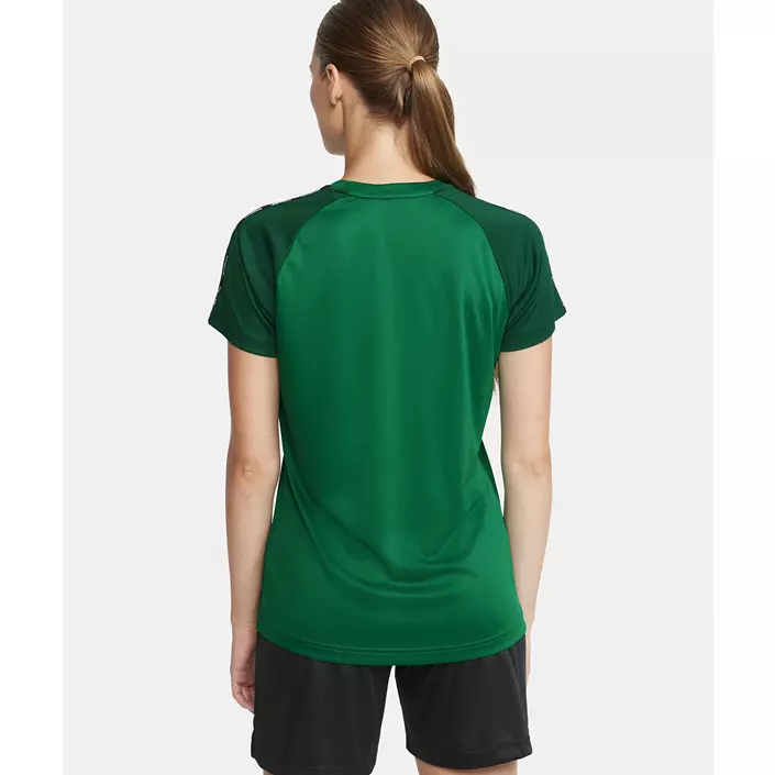 Craft Squad 2.0 Contrast Damen T-Shirt, Team Green-Ivy, large image number 5