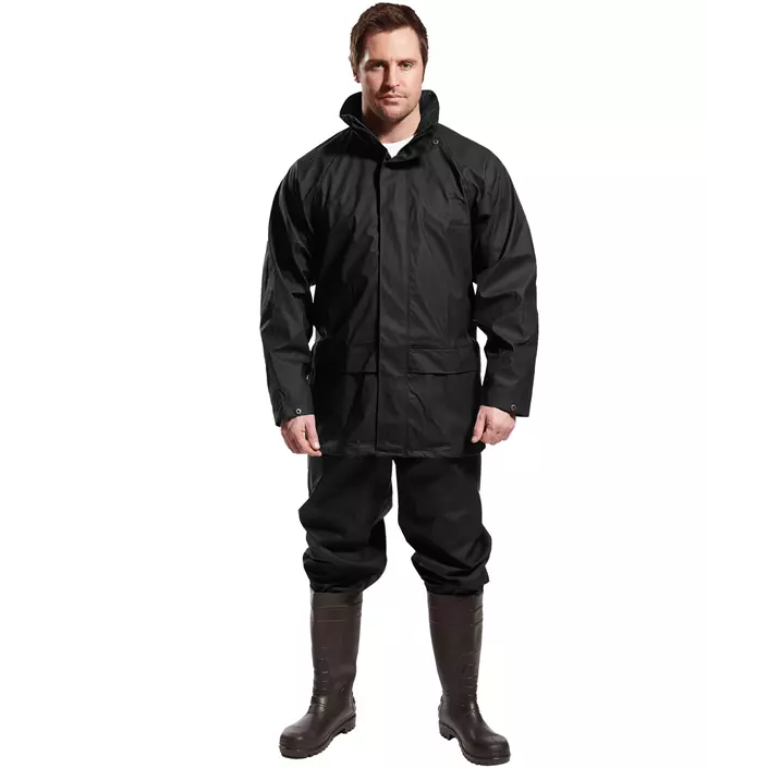 Portwest Sealtex Classic rain jacket, Black, large image number 1