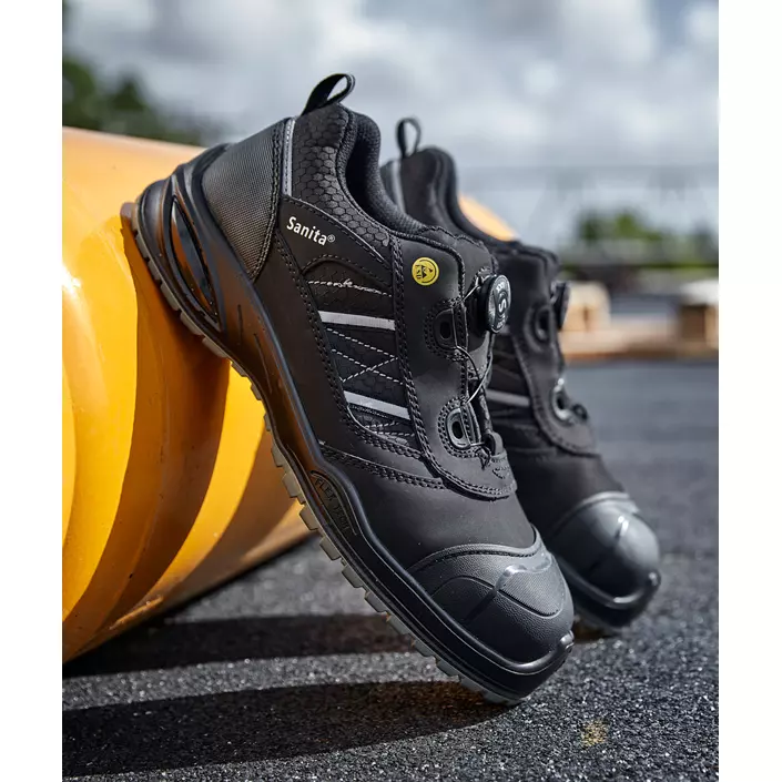Sanita Thulit safety shoes S3, Black, large image number 1