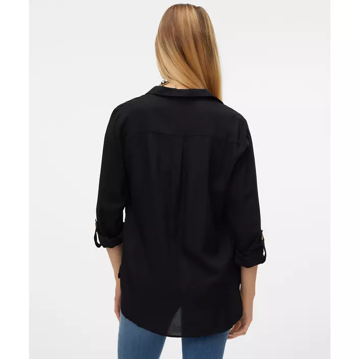 Vero Moda VMBUMPY skjorta dam, Black, large image number 2