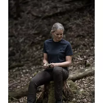 Northern Hunting Helka dame T-skjorte, Antrasittgrå