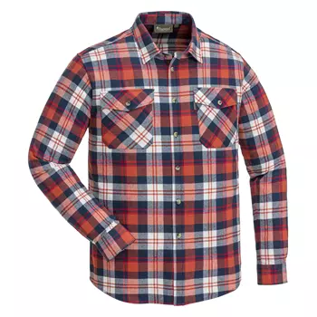 Pinewood Härjedalen regular fit flannel lumberjack shirt, Navy
