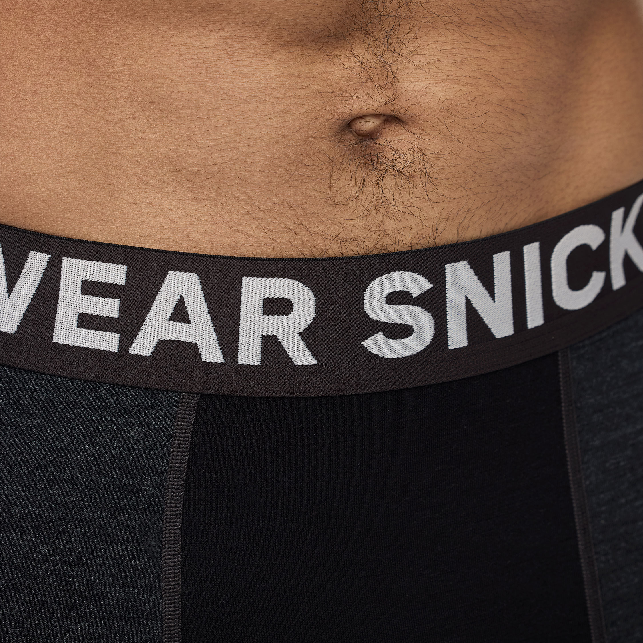 Snickers underst&auml;llsbyxor med merinoull 9481, Anthracite Melange/Black, large image number 8