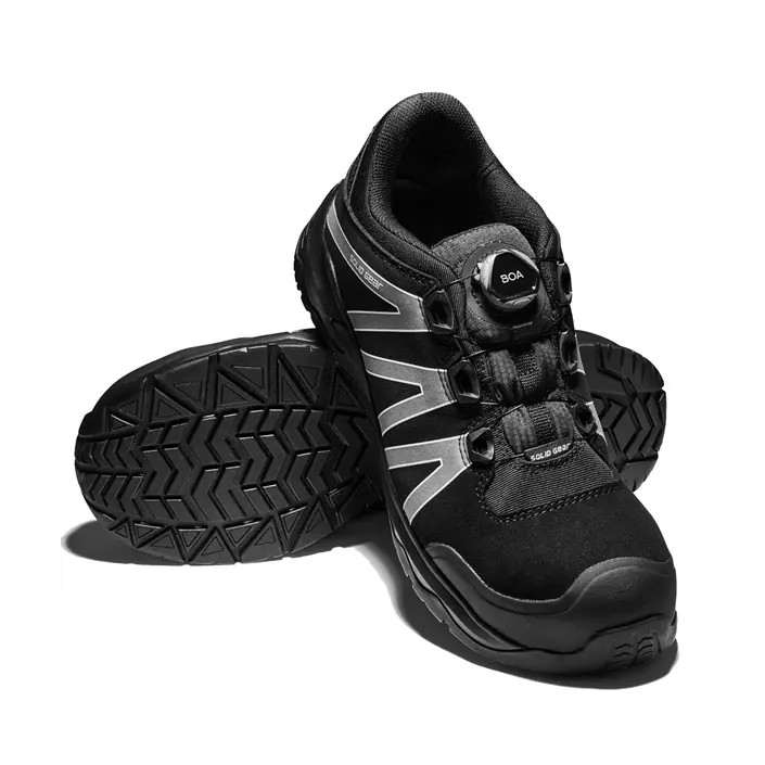 Solid Gear Onyx Low safety shoes S3, Black, large image number 4