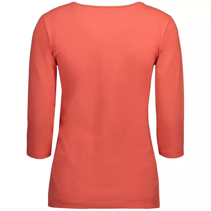 ID Stretch women's T-shirt with 3/4-length sleeves, Coral, large image number 2