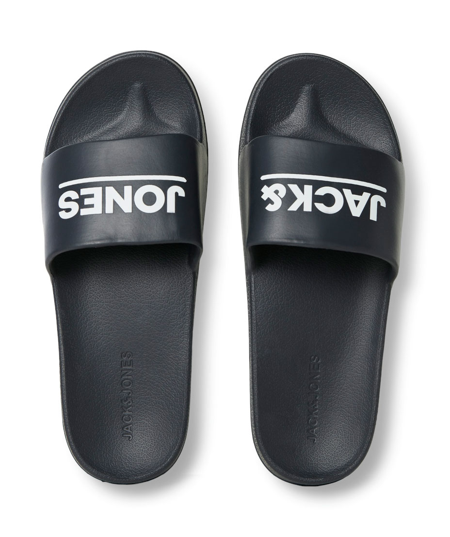 Jack & Jones JFWOLLIE slippers, Anthracite, large image number 2