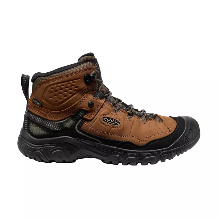 Keen Targhee IV Mid WP vandrestøvletter, Bison/Black, large image number 0