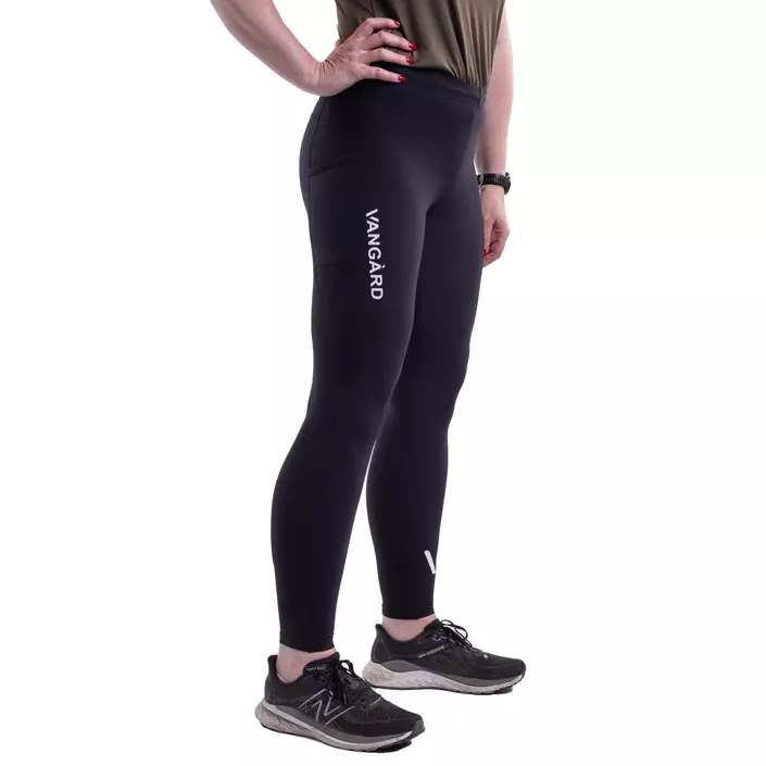 Vangàrd Active women's running tights, Black, large image number 6