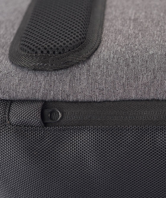 Clique City backpack 25L, Antracit Grey, Antracit Grey, large image number 7