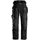 Snickers FlexiWork Gore-Tex®+37.5® craftsman trousers 6580, Black, Black, swatch
