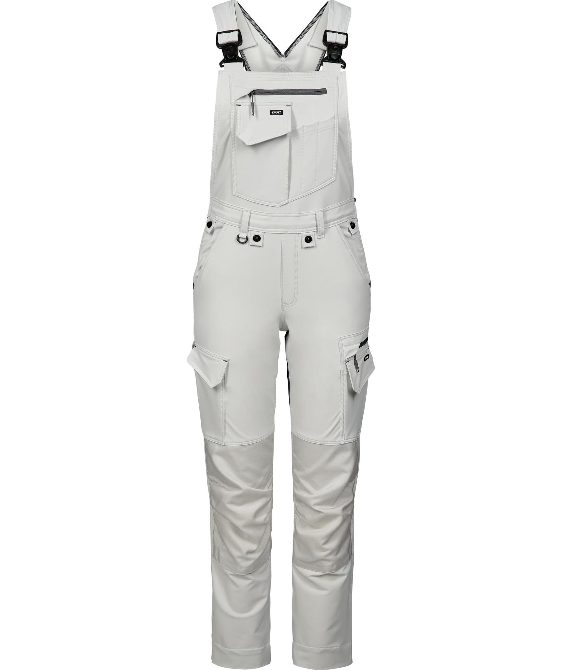 Engel Entire h&auml;ngselbyxa full stretch dam, Bone White/Anthracite Grey, Bone White/Anthracite Grey, swatch